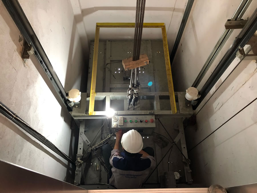C&ocirc;ng tr&igrave;nh cải tạo cho nh&agrave; cũ tại Thang m&aacute;y Nghệ An